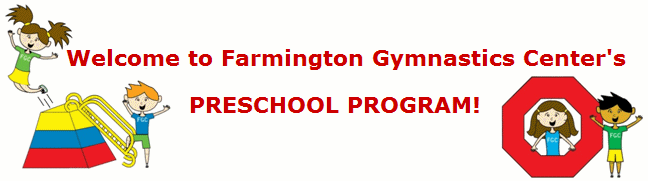 Farmington Gymnastics Center's Preschool Program
